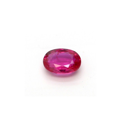 0.18克拉中亮色轻微内含物椭圆形莫桑比克红宝石