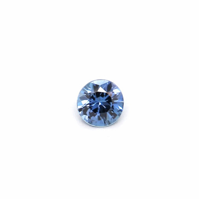 0.11克拉中亮色EC1圆形马达加斯加蓝宝石