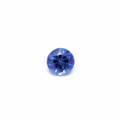 0.11克拉中亮色EC2圆形马达加斯加蓝宝石
