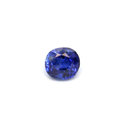 0.27克拉亮色VI1椭圆形斯里兰卡蓝宝石