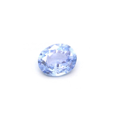 0.33克拉浅色EC2椭圆形斯里兰卡蓝宝石