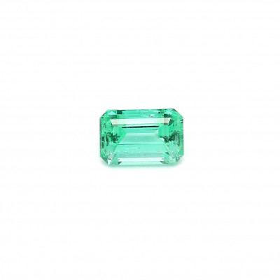 Smaragd 0,76 Karat rectangle