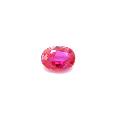 0.20克拉中亮色輕微內含物橢圓形莫桑比克紅寶石
