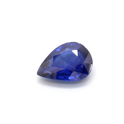1.04克拉鮮色VI2梨形斯里蘭卡藍寶石