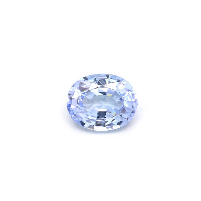 0.39克拉淺色EC2橢圓形斯里蘭卡藍寶石