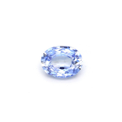0.36克拉淺色EC2橢圓形斯里蘭卡藍寶石