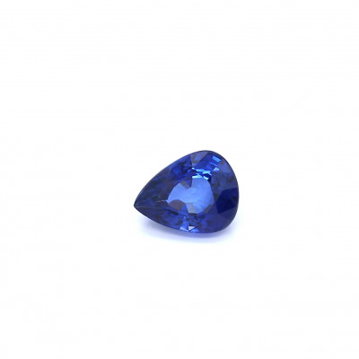 1.06克拉亮色EC2梨形斯里蘭卡藍寶石