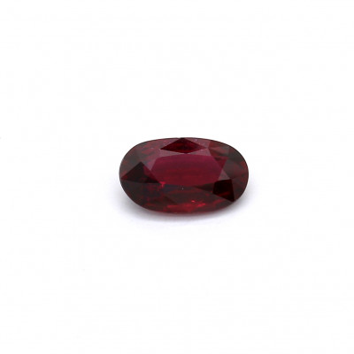 Ruby 1,12 Karat oval
