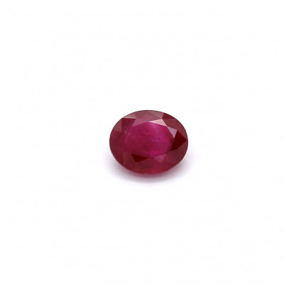Ruby 0,76 Carat oval