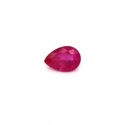 Ruby 0,82 Carat pear