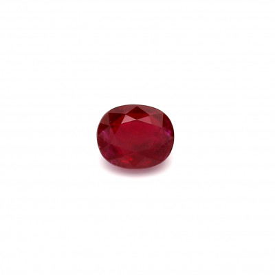 Rubin 1,04 Karat cushion