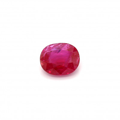 Rubin 1,22 Karat cushion