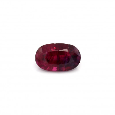 Rubin 1,31 Karat oval