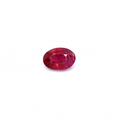 Ruby 0,54 Karat oval
