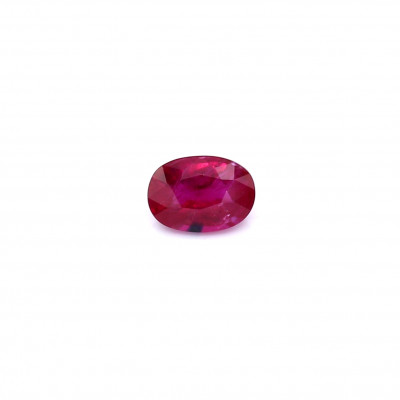 Ruby 0,56 Karat oval