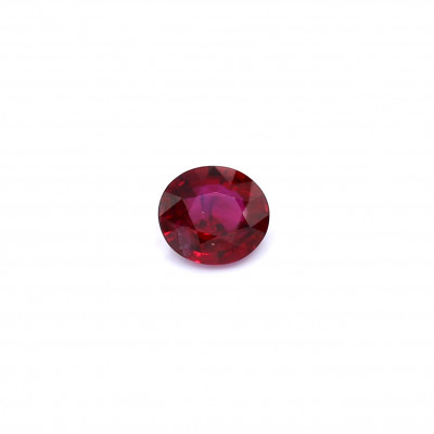 Ruby 0,58 Carat oval