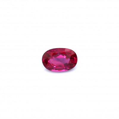 Ruby 0,62 Karat oval