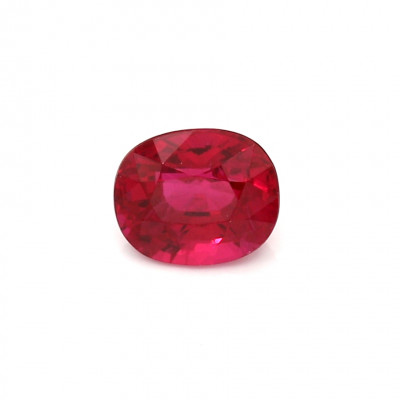 Ruby 1,24 Karat oval