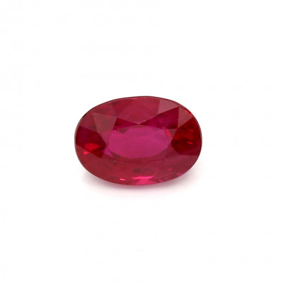 Ruby 1,26 Karat oval